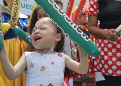 Crianças com traqueostomia e doenças raras ganham festa especial no Hospital Infantil João Paulo II