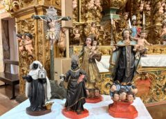 Fundação de Arte de Ouro Preto devolve imagens sacras restauradas e retorna obra atribuída a Aleijadinho à comunidade de São Bartolomeu