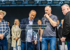 Governador participa das comemorações do 62º aniversário de Aurora e reforça parceria com os municípios em agenda no Alto Vale e Serra