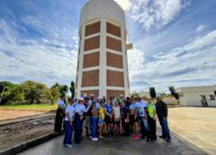 Beneficiários do Prosai Parintins visitam obras do CRD2 durante programação da Semana do Meio Ambiente