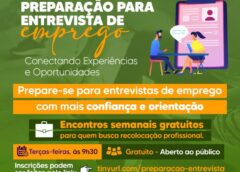 Prefeitura presta orientações sobre entrevistas de emprego nesta terça-feira (2)