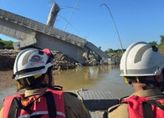 Governo monitora área após queda de ponte em Sena Madureira; bombeiros suspendem navegação no Rio Iaco