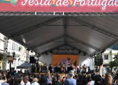 Primeiro dia da Festa de Portugal atrai multidão para a Região Central de Santos