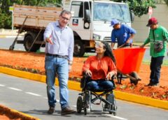 Prefeito Dr. Cassiano Maia inaugura novo estacionamento da Lagoa Maior e entrega melhorias de acessibilidade