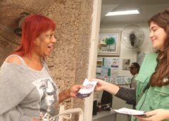 Agentes conscientizam sobre a dengue em policlínica de Santos