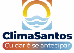 Frente fria muda o tempo na Baixada Santista e traz chuva, ventos fortes e queda nas temperaturas