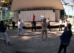 Concha Acústica de Santos tem aulas gratuitas de tai chi chuan
