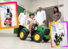 HBU transforma experiência cirúrgica infantil com carrinhos motorizados que reduzem ansiedade das crianças