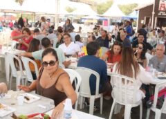 Último fim de semana da Festa do Bom Jesus tem música e gastronomia típica na Ilha Diana, em Santos