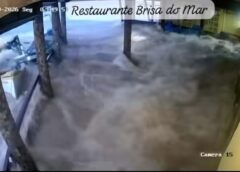 Santa Catarina registra tsunami meteorológico no Litoral Sul e tem semana marcada por quedas nas temperaturas