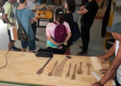 Ecofábrica Criativa de Santos abre 72 vagas para cursos gratuitos de marcenaria artesanal e mosaico
