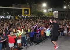 Novo Quebra-mar vira pista de dança com dois dias de Primavera Cultural em Santos