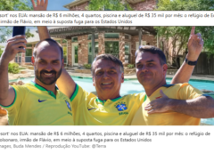 A  família Bolsonaro no luxo americano