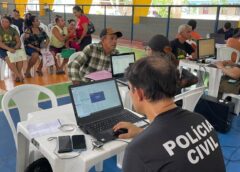 PC-AM faz ação itinerante para atender vítimas de incêndios criminosos em Careiro da Várzea