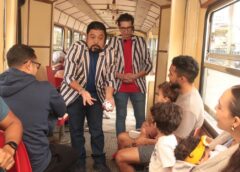 Bonde Brincar é diversão no Dia das Crianças no Centro de Santos